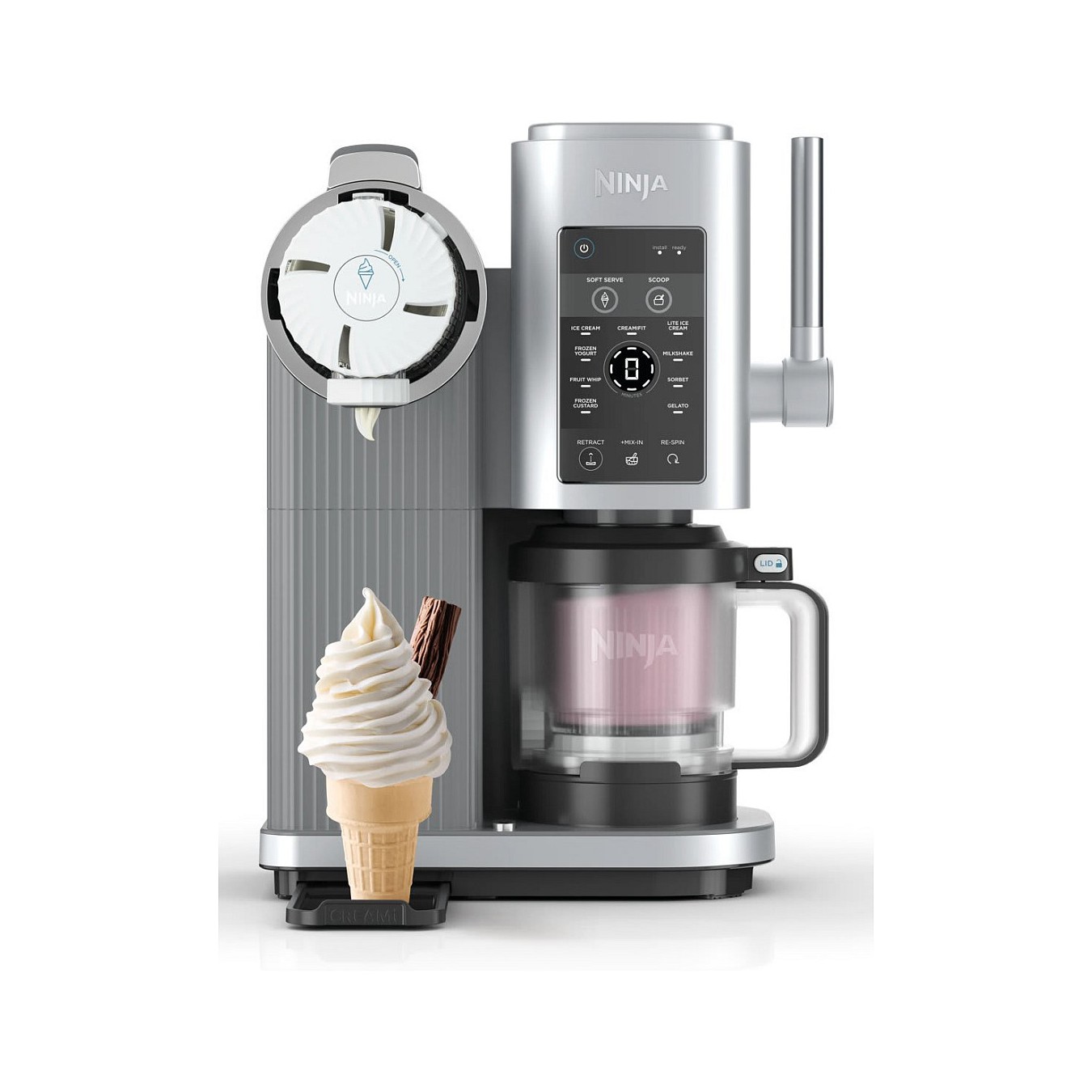 Buy Ninja NC701EU Swirl by CREAMi 13-in-1 Softeis & Eismaschine in Cyprus, Nicosia, Limassol, Larnaka, Pafos