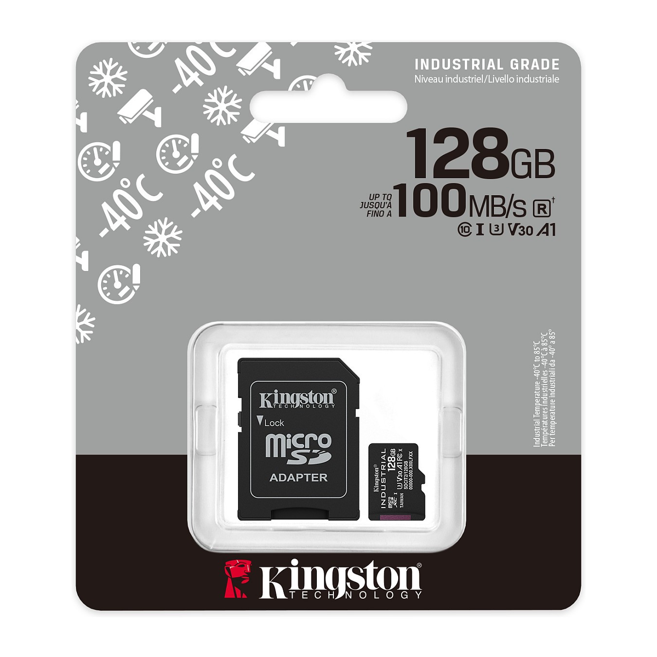 Buy Card MicroSD Card 128GB Kingston SDHC (Class10) w.A in Cyprus, Nicosia, Limassol, Larnaka, Pafos