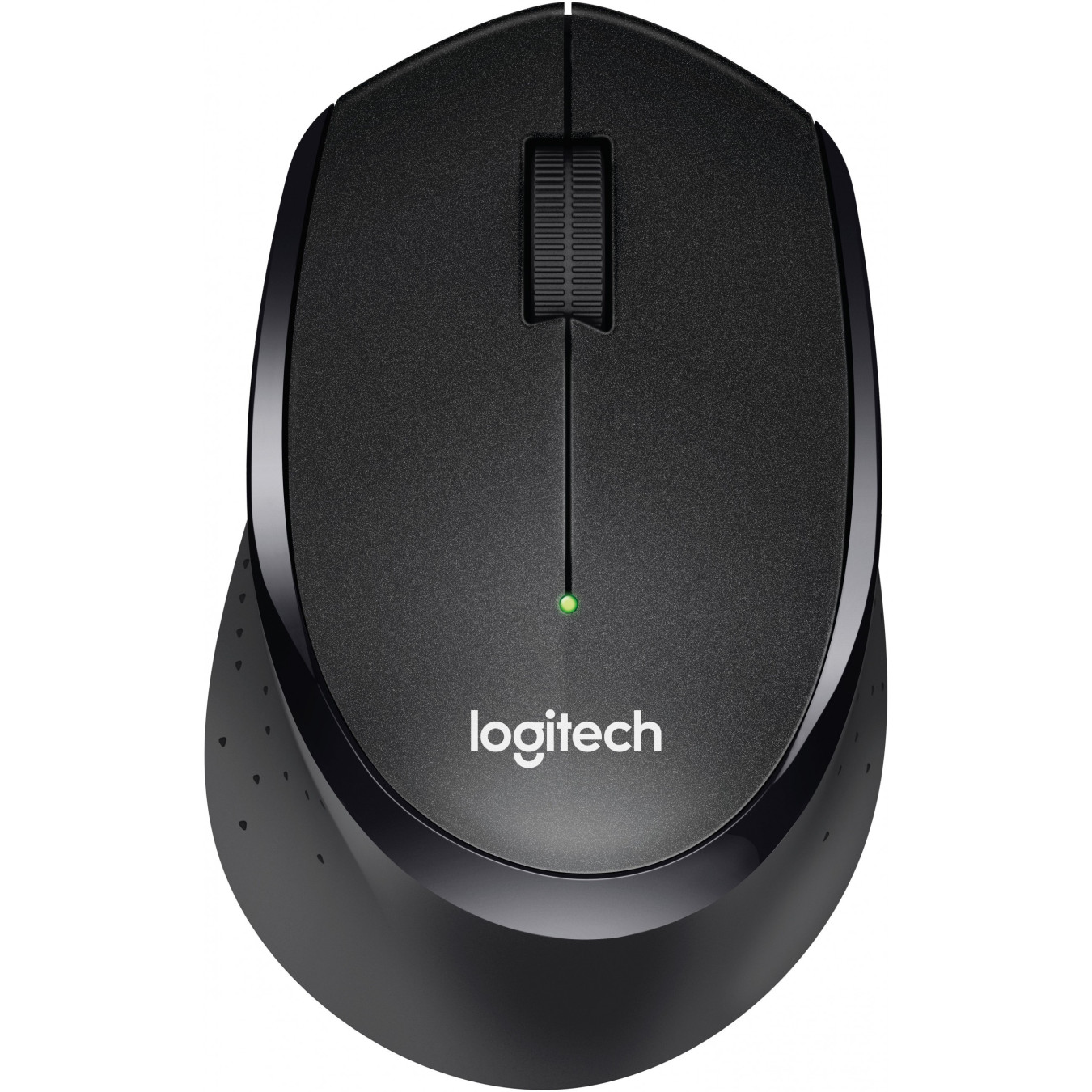 Logitech M330 SILENT PLUS - Wireless Silent Optical Mouse - Right-hand, Black, 1000 DPI, 2.4GHz Nano Receiver