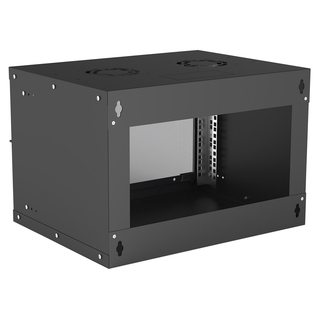 Buy INTELLINET Wandverteiler 19' 6 HE 540x400 Flatpack schwarz in Cyprus, Nicosia, Limassol, Larnaka, Pafos