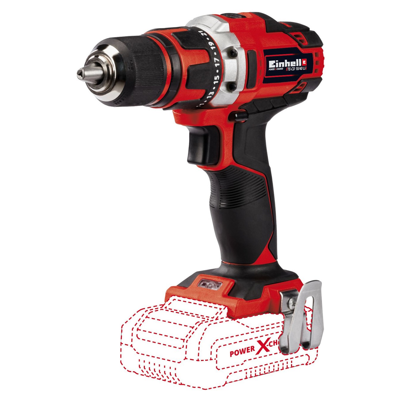 Buy TE-CD 18 40 Li-Solo - Handbohrmaschine - Ohne Schlüssel - 1,3 cm - 1500 RPM - 40 Nm - 6 mm in Cyprus, Nicosia, Limassol, Lar