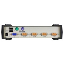 Buy KVM Desktop Switch 4-Port USB - PS 2 VGA KVM Switch (KVM Cables included) ATEN in Cyprus, Nicosia, Limassol, Larnaka, Pafos