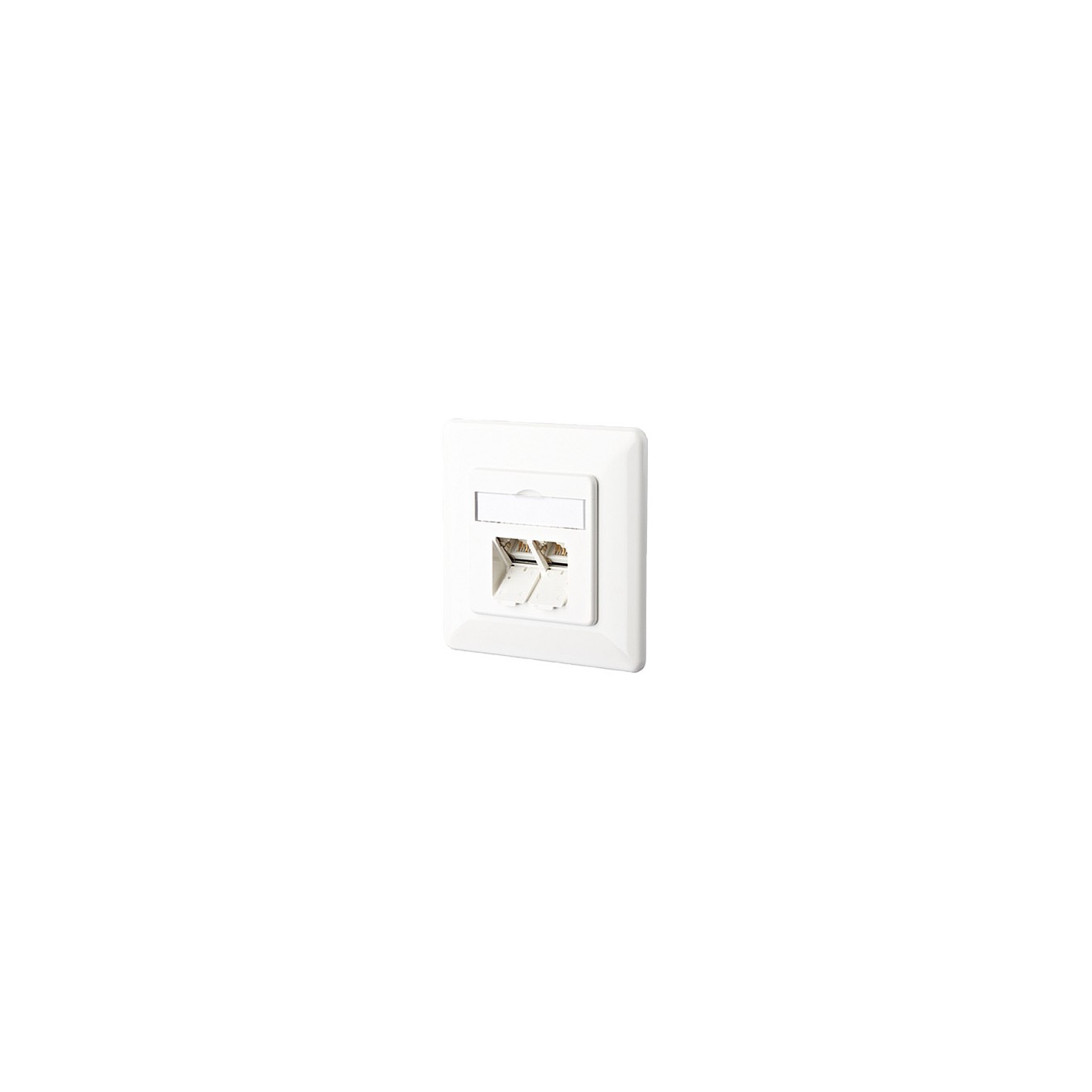 Buy METZ CONNECT E-DAT C6A 2 Port UP reinweiss in Cyprus, Nicosia, Limassol, Larnaka, Pafos