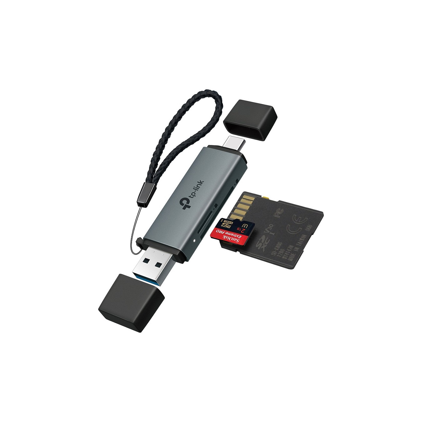 Buy TP-Link UA430D USB3.0 Typ-C & Typ-A to SD+microSD 3.0 Adap. in Cyprus, Nicosia, Limassol, Larnaka, Pafos