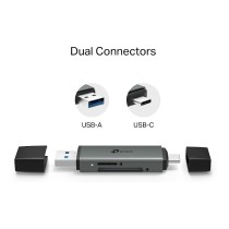 Buy TP-Link UA430D USB3.0 Typ-C & Typ-A to SD+microSD 3.0 Adap. in Cyprus, Nicosia, Limassol, Larnaka, Pafos