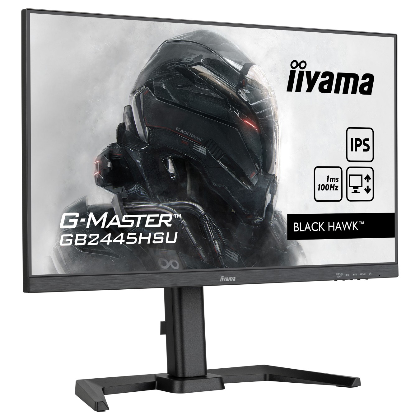 Buy 24.0 60.5cm iiyama G-Master GB2445HSU Black Hawk schwarz 16:9 in Cyprus, Nicosia, Limassol, Larnaka, Pafos