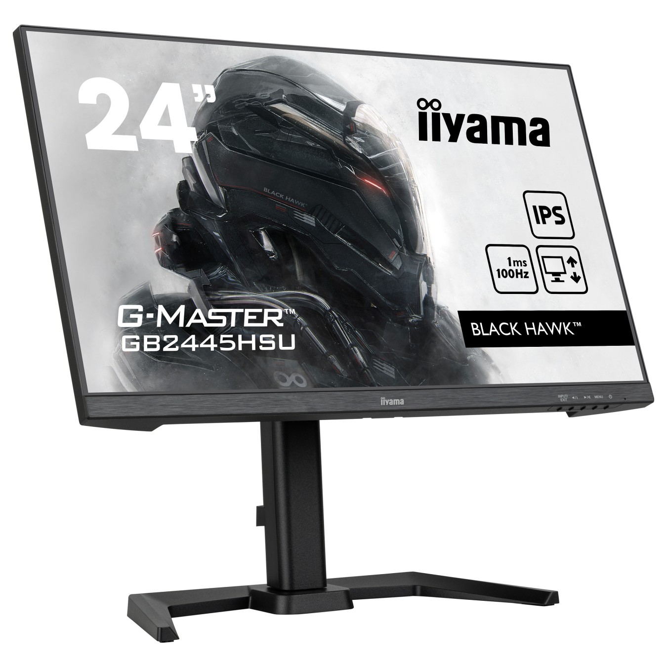 Buy 24.0 60.5cm iiyama G-Master GB2445HSU Black Hawk schwarz 16:9 in Cyprus, Nicosia, Limassol, Larnaka, Pafos