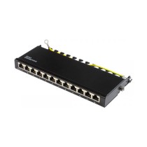 Buy Good Connections Patchpanel Cat.6 12-Port 0,5 HE schwarz in Cyprus, Nicosia, Limassol, Larnaka, Pafos