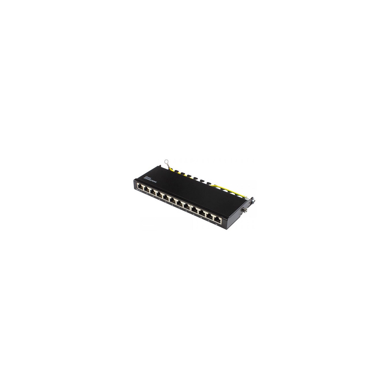 Buy Good Connections Patchpanel Cat.6 12-Port 0,5 HE schwarz in Cyprus, Nicosia, Limassol, Larnaka, Pafos