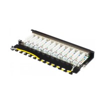 Buy Good Connections Patchpanel Cat.6 12-Port 0,5 HE schwarz in Cyprus, Nicosia, Limassol, Larnaka, Pafos