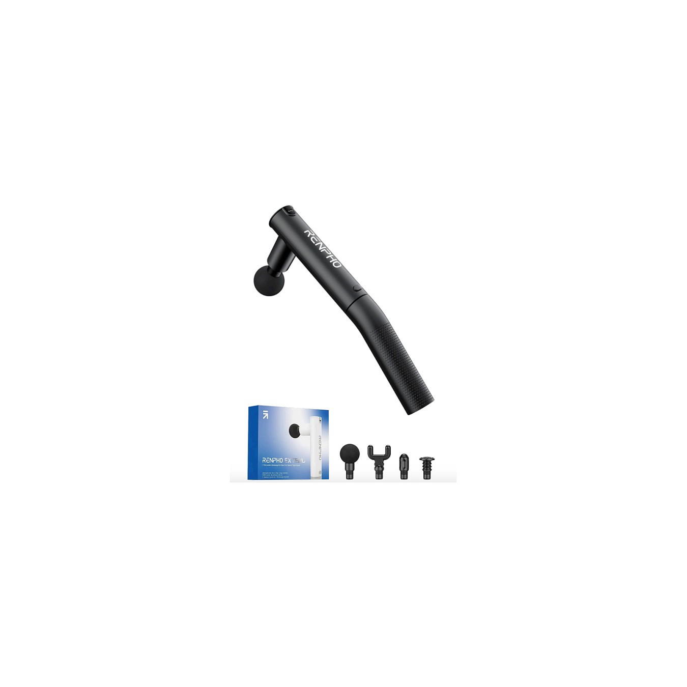 Buy RENPHO Extend Massage Gun black in Cyprus, Nicosia, Limassol, Larnaka, Pafos
