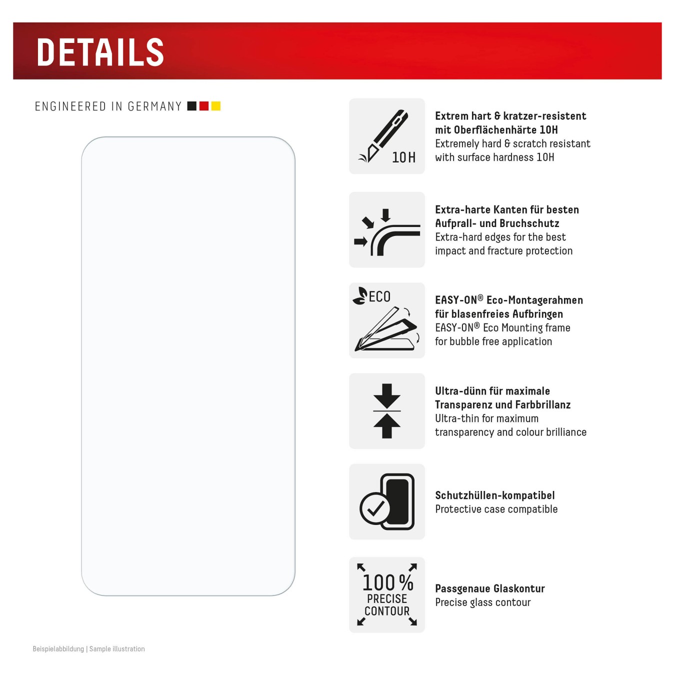 Buy DISPLEX Real Glasschutzfolie für Samsung Galaxy A36 kratzer-resistent. abgerundete Kanten. Real Glass in Cyprus, Nicosia, Li