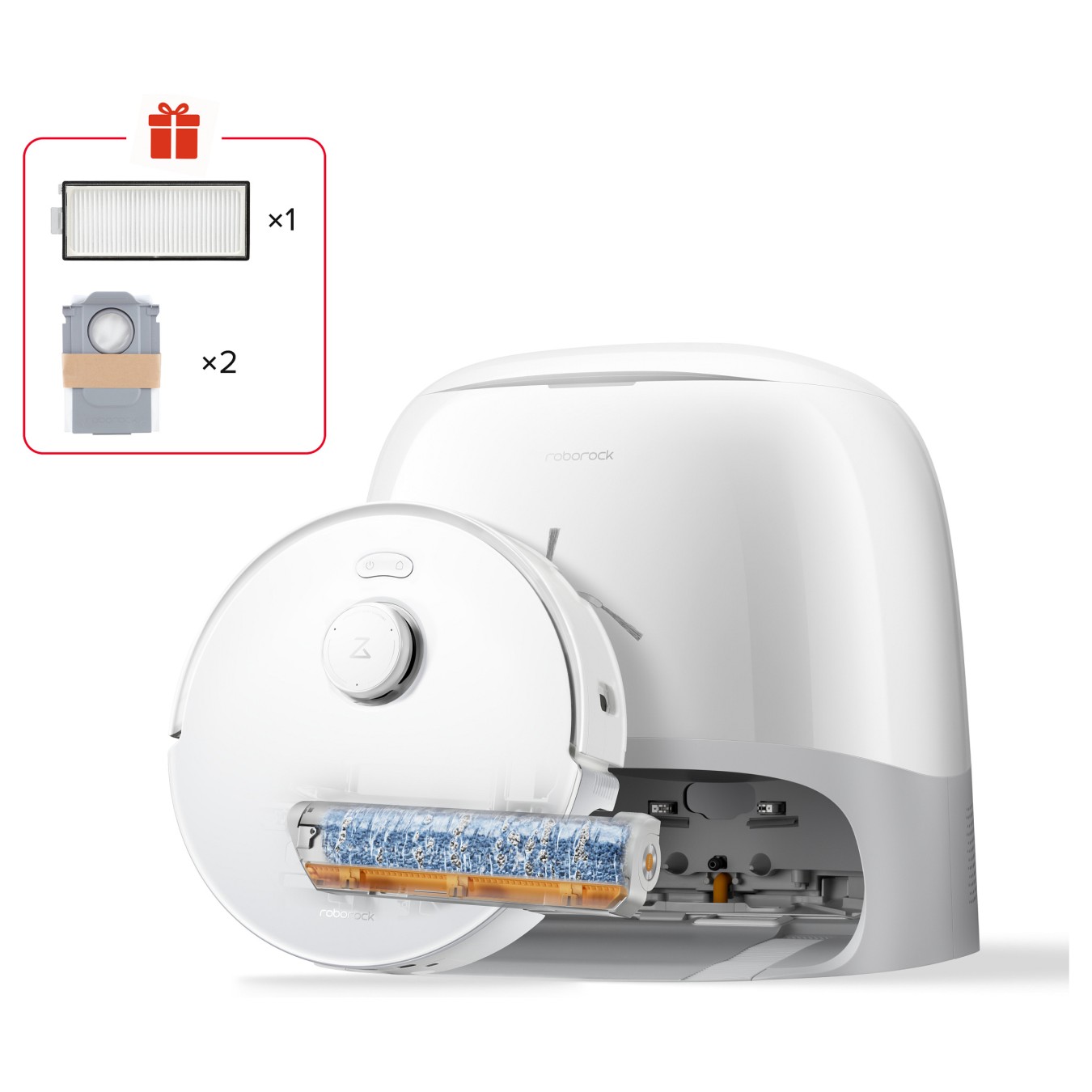 Buy Qrevo Curv 2 FlowX Saug- Wischroboter Wischsystem Absaugstation weiß in Cyprus, Nicosia, Limassol, Larnaka, Pafos