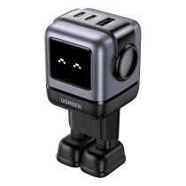 Buy UGREEN Uno RG 65W 3-Port GaN Fast Charger EU black in Cyprus, Nicosia, Limassol, Larnaka, Pafos