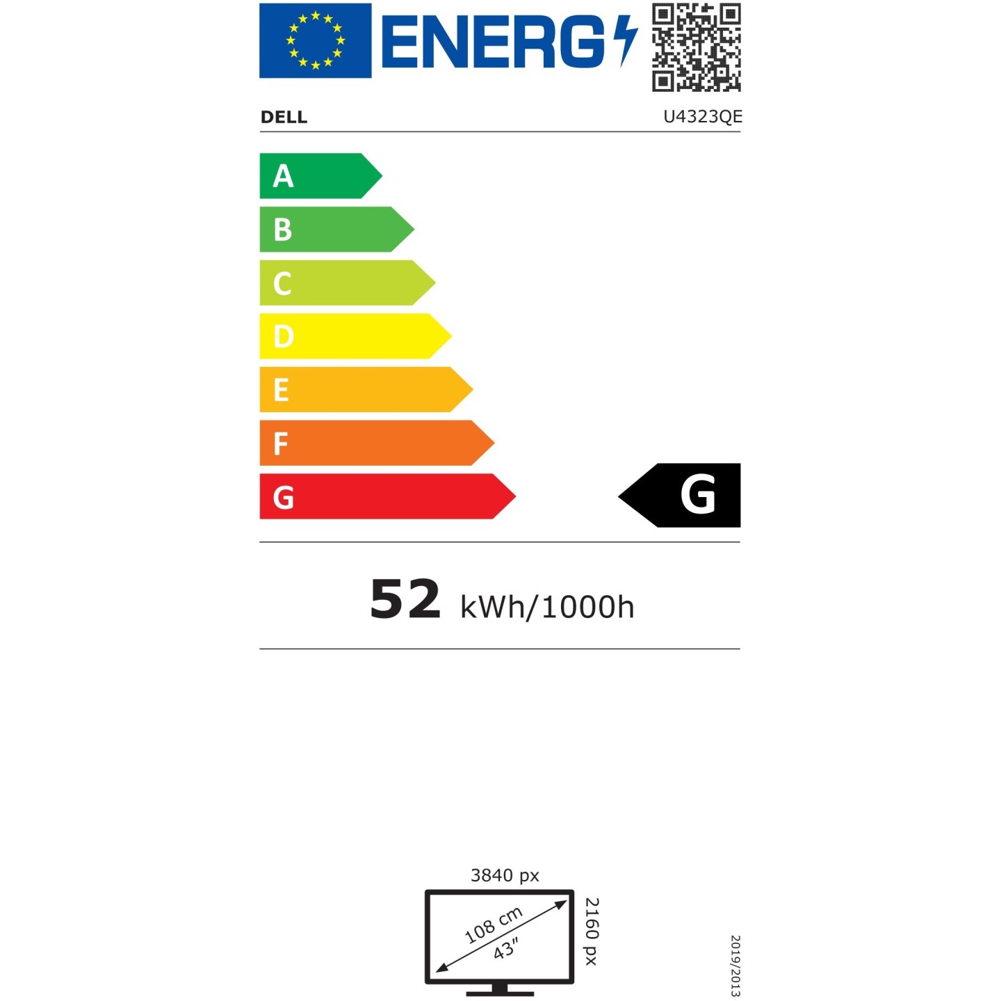 Dell UltraSharp U4323QE 43" 4K UHD IPS Monitor USB-C 90W 60Hz Silver (Retail) — Buy in Cyprus with Fast Delivery