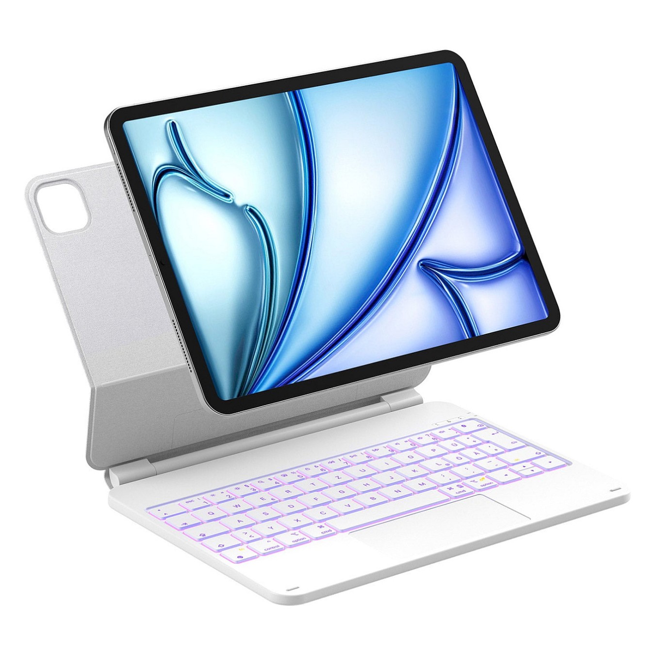 Buy inateck Keyboard iPad 11' iPad Air 4 7Gen. Com. QWERTZ white in Cyprus, Nicosia, Limassol, Larnaka, Pafos