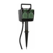 Buy Gartensteckdose mit Erdspieß Brennenstuhl IP44 4fach 10m in Cyprus, Nicosia, Limassol, Larnaka, Pafos