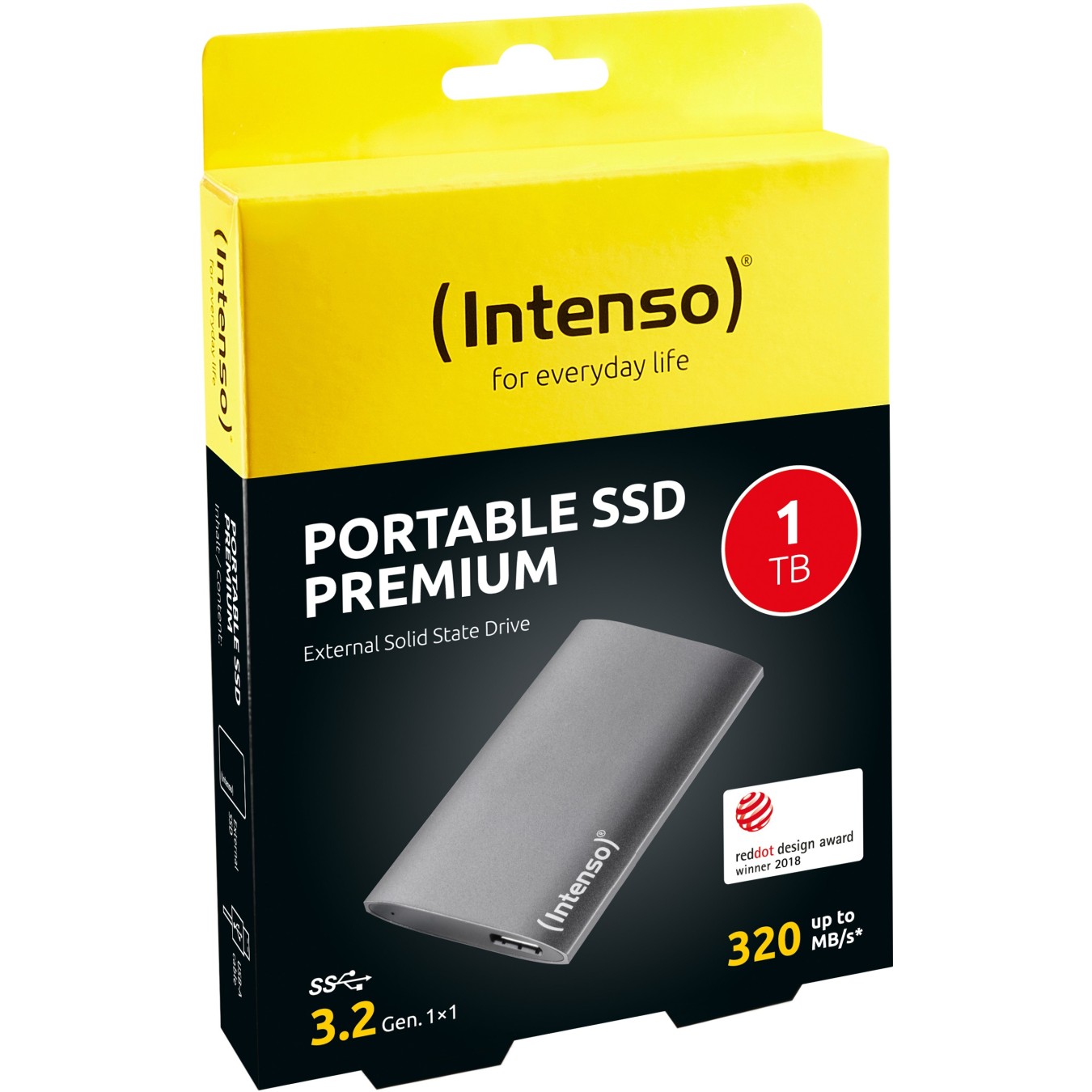 Buy 1TB Intenso Premium Portable USB 3.0 Anthrazit in Cyprus, Nicosia, Limassol, Larnaka, Pafos