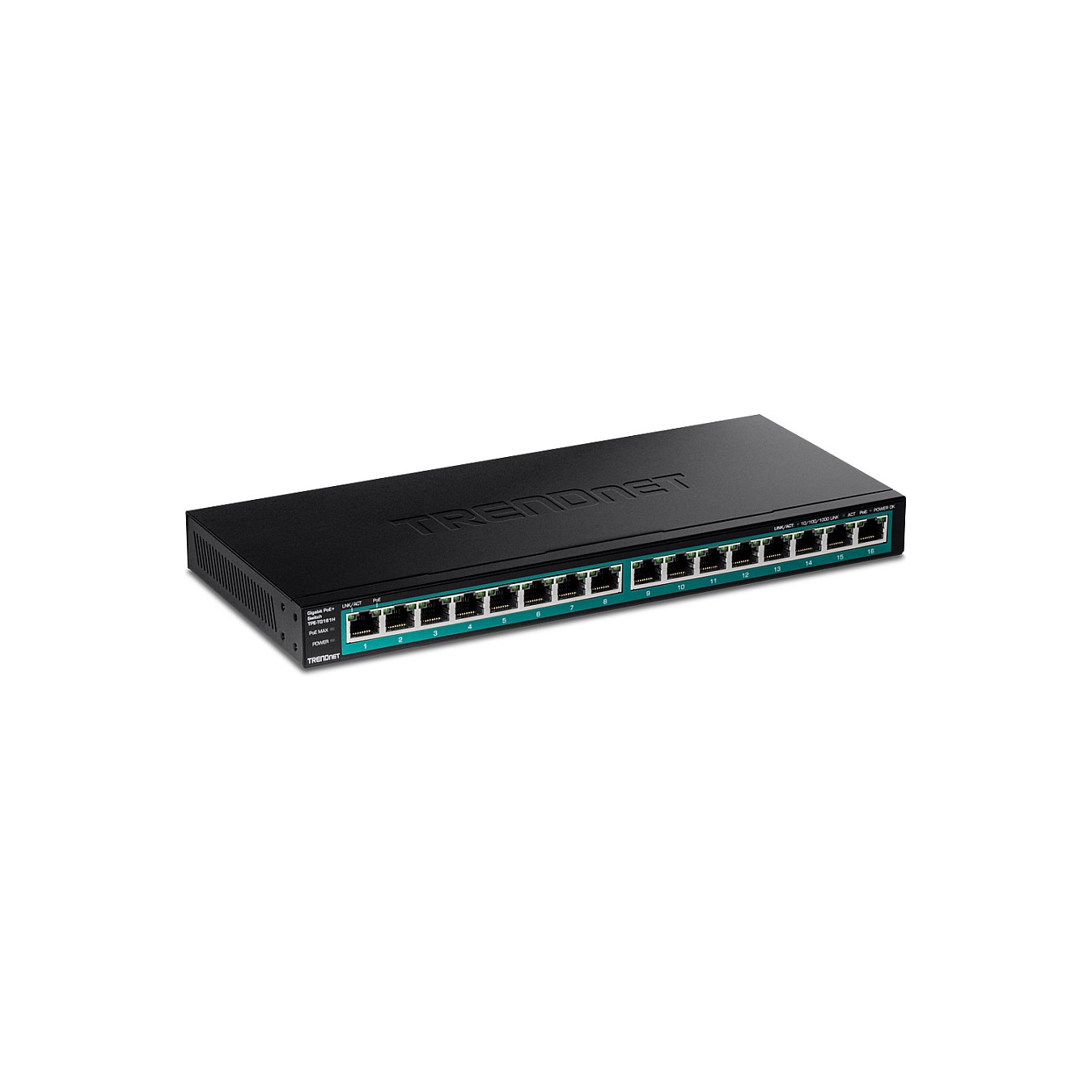 Buy TRENDnet TPE-TG161H 16 Port PoE Switch Gigabit PoE+ Switch 120W in Cyprus, Nicosia, Limassol, Larnaka, Pafos