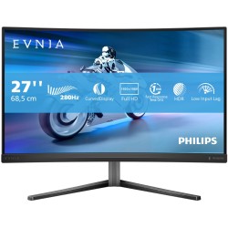 Buy Philips Evnia 5000 - 27M2C5200W - 27in FHD Curved VA 1500R, 280Hz, HDR10, Black in Cyprus, Nicosia, Limassol, Larnaka, Pafos