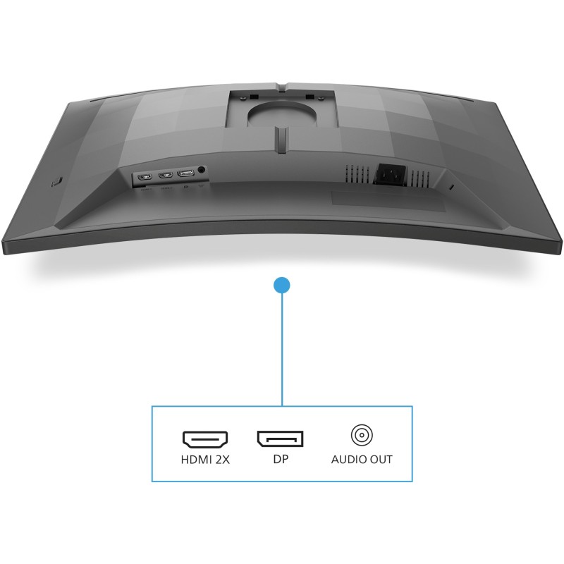 Buy Philips Evnia 5000 - 27M2C5200W - 27in FHD Curved VA 1500R, 280Hz, HDR10, Black in Cyprus, Nicosia, Limassol, Larnaka, Pafos