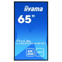 Buy IIYAMA LH6552UHS-B1 165.10cm 65Zoll UHD IPS Landscape and Portrait 500cd m2 DVI-I VGA DP 3xHDMI DP MST 2xUSB2.0 LAN R... in 