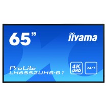 Buy IIYAMA LH6552UHS-B1 165.10cm 65Zoll UHD IPS Landscape and Portrait 500cd m2 DVI-I VGA DP 3xHDMI DP MST 2xUSB2.0 LAN R... in 