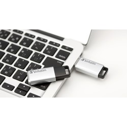 Buy Verbatim Secure Data Pro USB 3.2 Gen1 Flash Drive - 64GB - Black/Grey, USB-A... in Cyprus, Nicosia, Limassol, Larnaka, Pafos