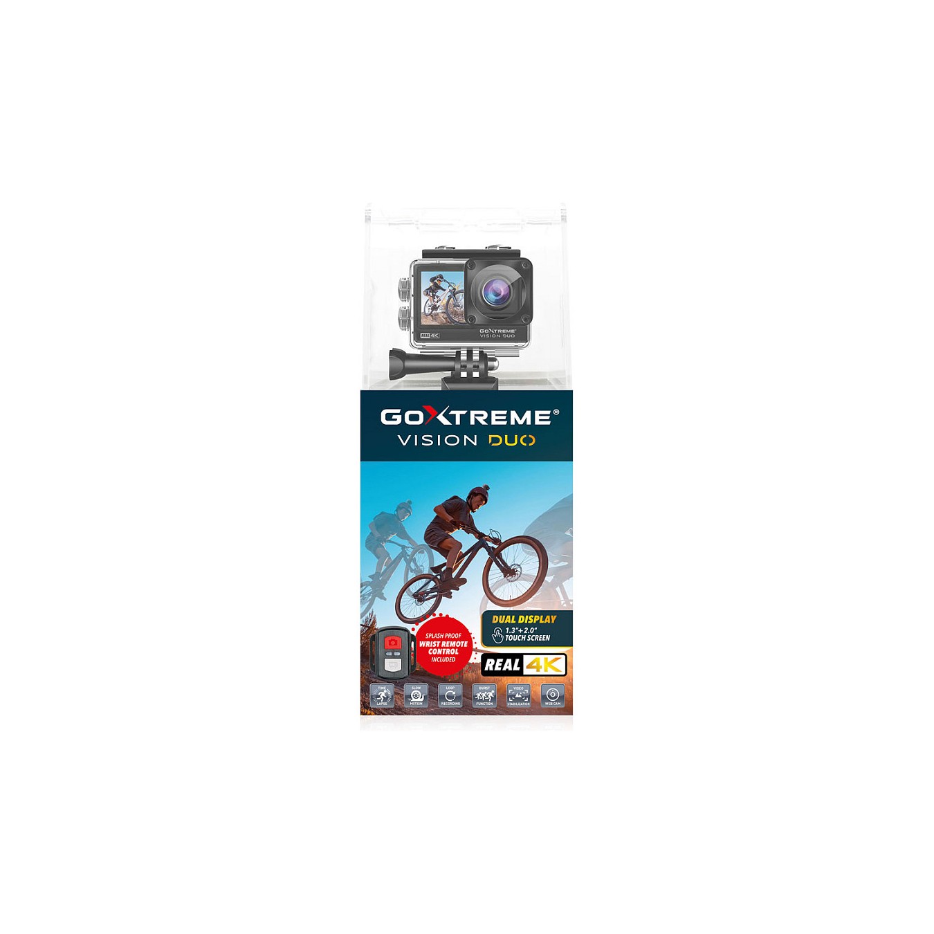 Buy GoXtreme Vision DUO 4K in Cyprus, Nicosia, Limassol, Larnaka, Pafos