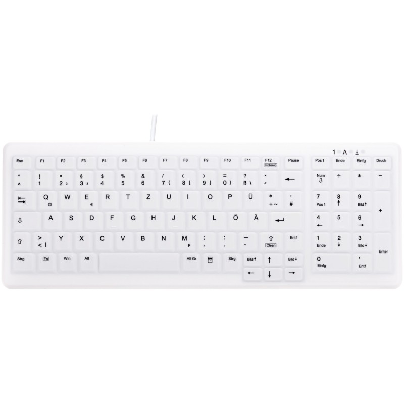 Buy CHERRY ACTIVE KEY AK-C7000 - Corded USB Medical Keyboard, Scissor Keys, QWER... in Cyprus, Nicosia, Limassol, Larnaka, Pafos