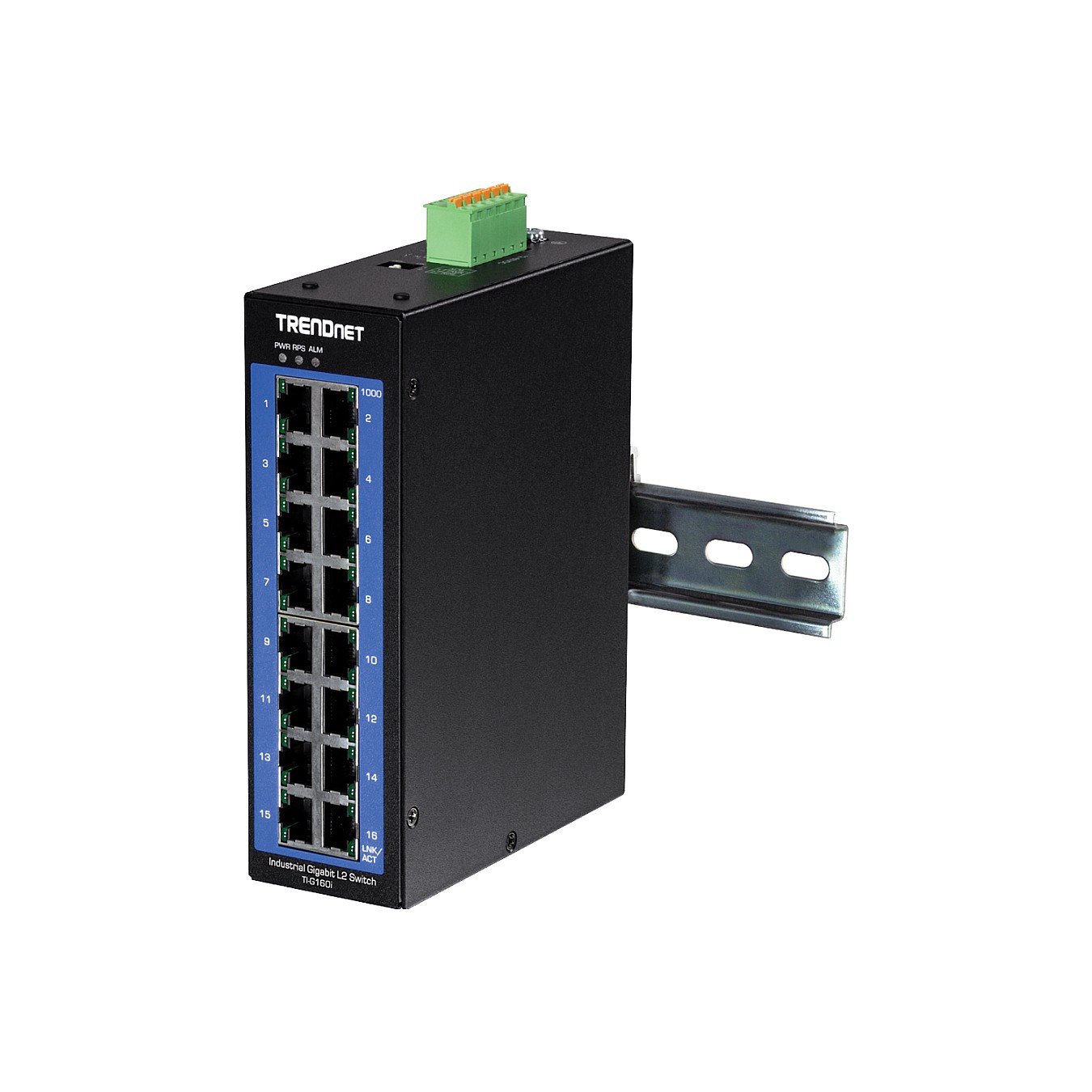 Buy TRENDnet TI-G160i 16Port DIN-Rail Switch Industrial Gigabit L2 Managed in Cyprus, Nicosia, Limassol, Larnaka, Pafos