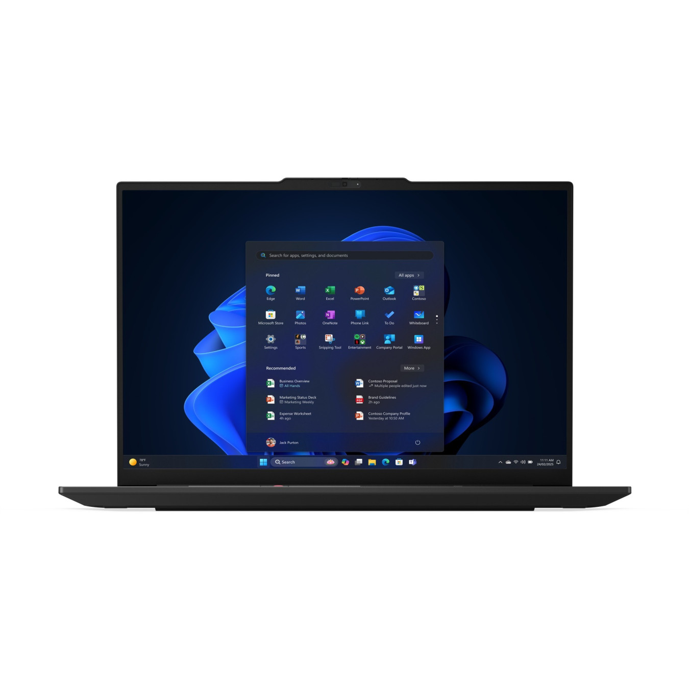 Lenovo ThinkPad E16 Gen 3 - 225U - Black, 16" WUXGA (1920x1200), Intel Core Ultra 5, 32GB DDR5, 1TB SSD, Windows 11 Pro