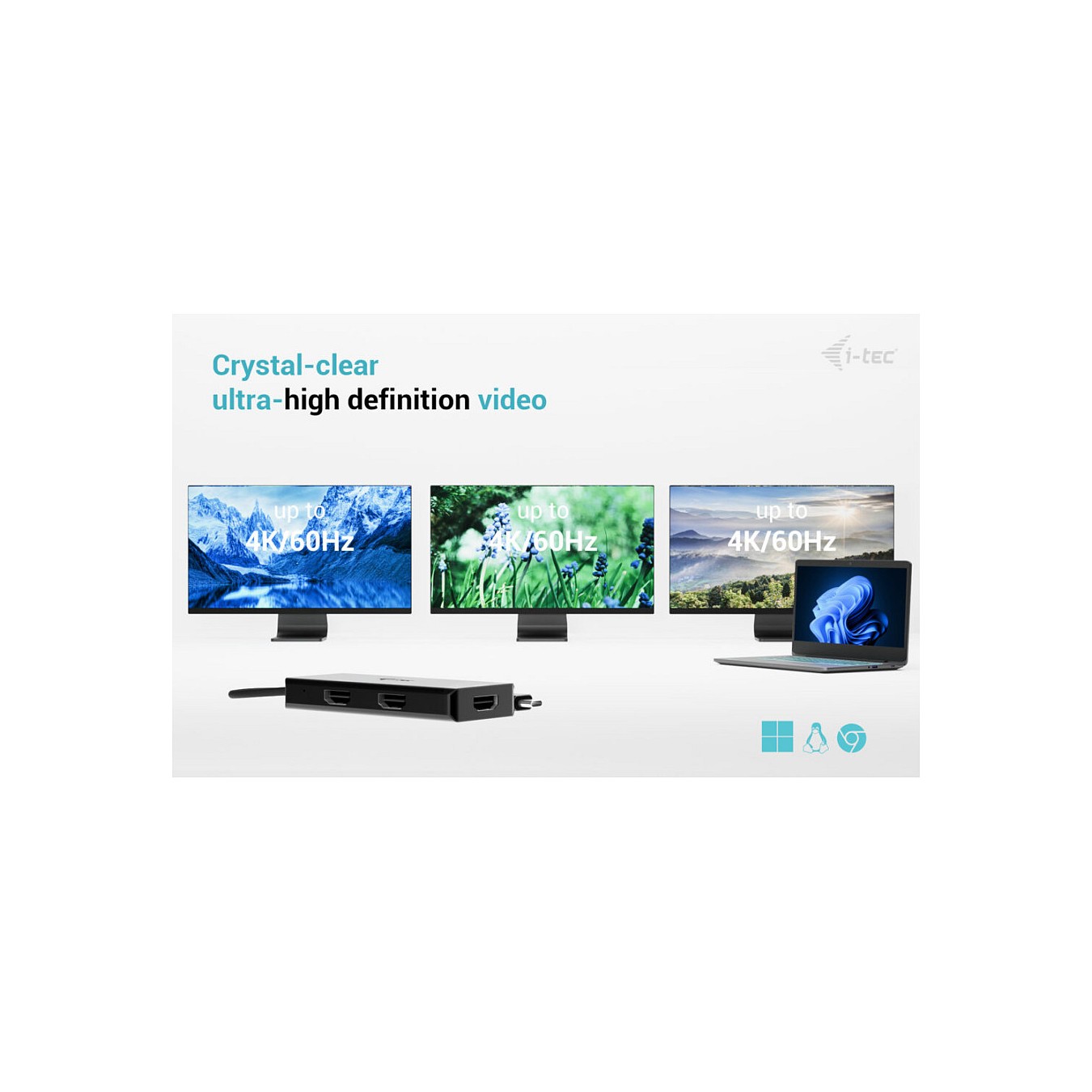 Buy D I-TEC USB-C Triple Display Docking Station Gen in Cyprus, Nicosia, Limassol, Larnaka, Pafos