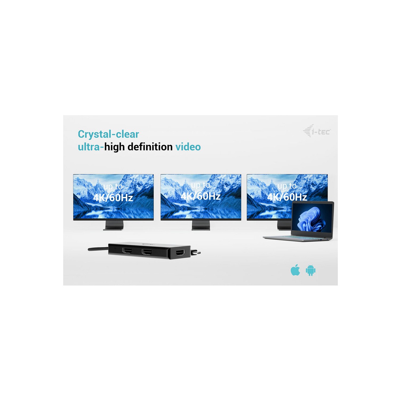 Buy D I-TEC USB-C Triple Display Docking Station Gen in Cyprus, Nicosia, Limassol, Larnaka, Pafos