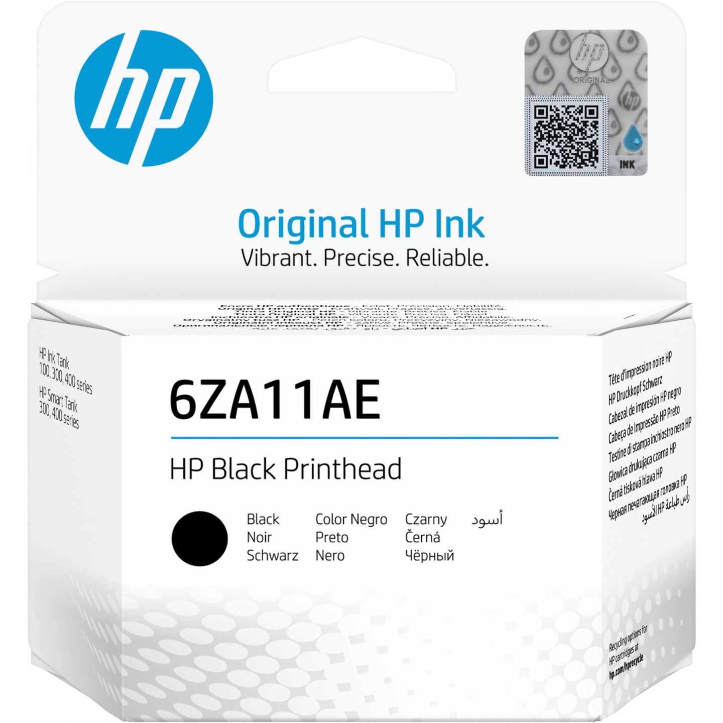 HP Printhead - 6ZA11AE - Black Thermal Inkjet Printhead for HP Smart Tank 455/457 — Buy in Cyprus with Fast Delivery