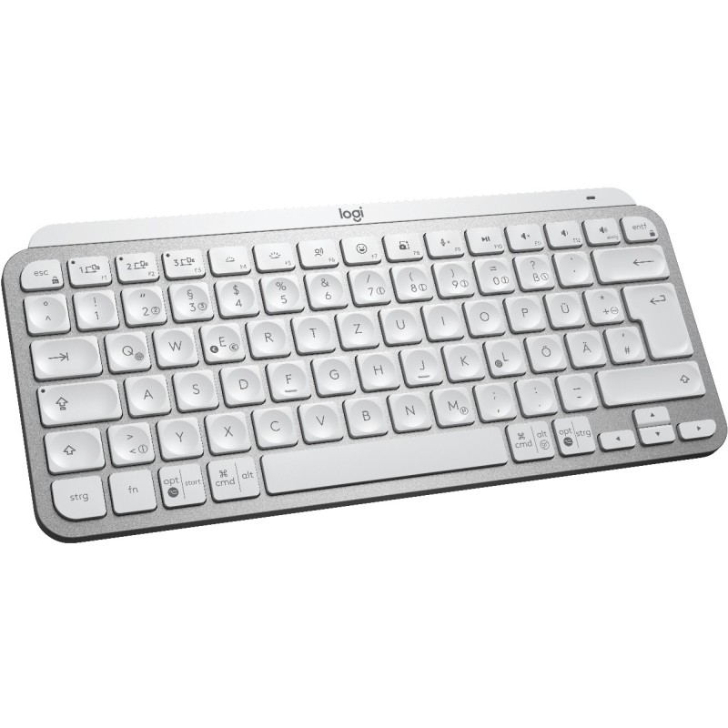 Buy Logitech MX Keys Mini - Compact Wireless QWERTZ Keyboard - Pale Gray, LED Ba... in Cyprus, Nicosia, Limassol, Larnaka, Pafos