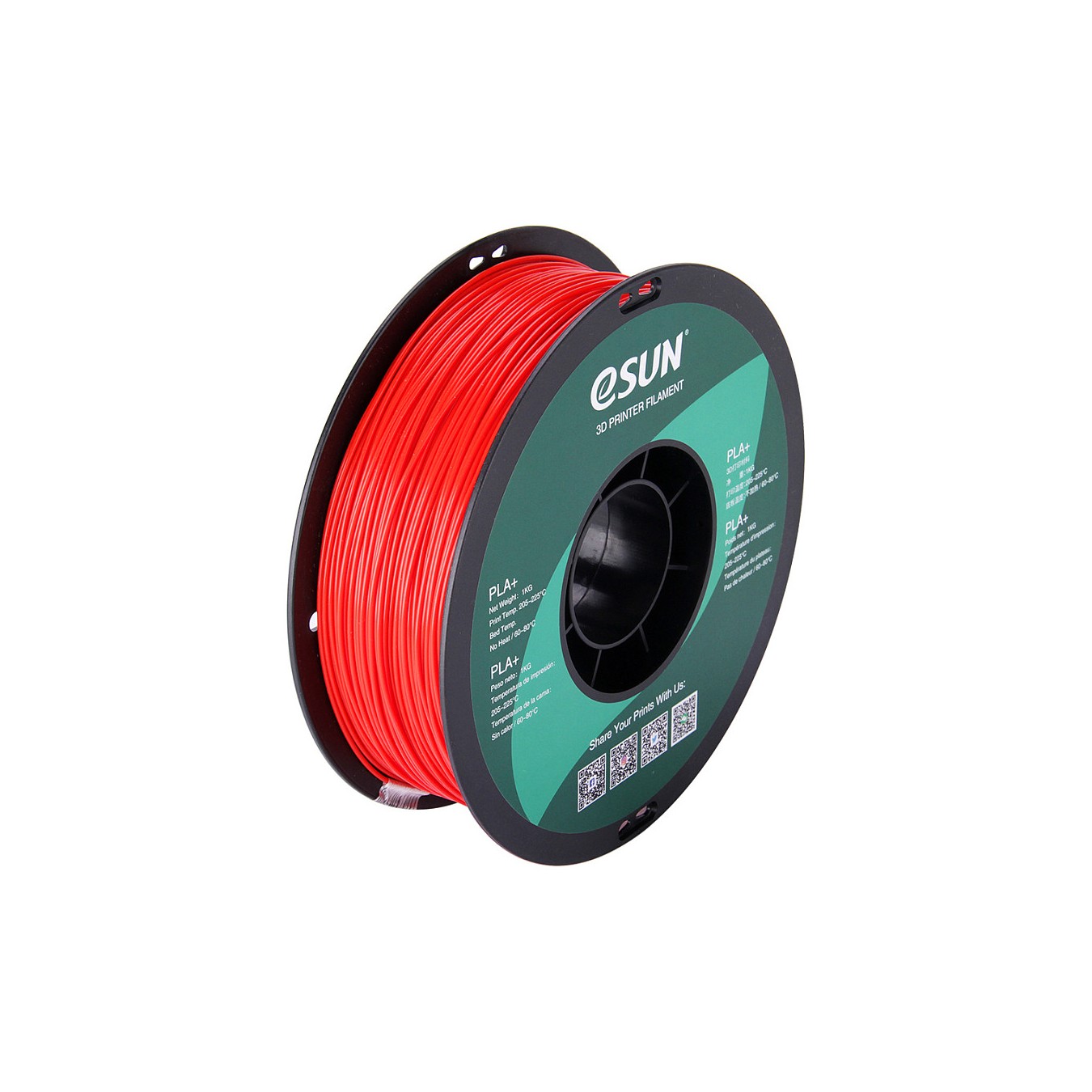 Buy PLA+ 1.75mm RED 1kg in Cyprus, Nicosia, Limassol, Larnaka, Pafos