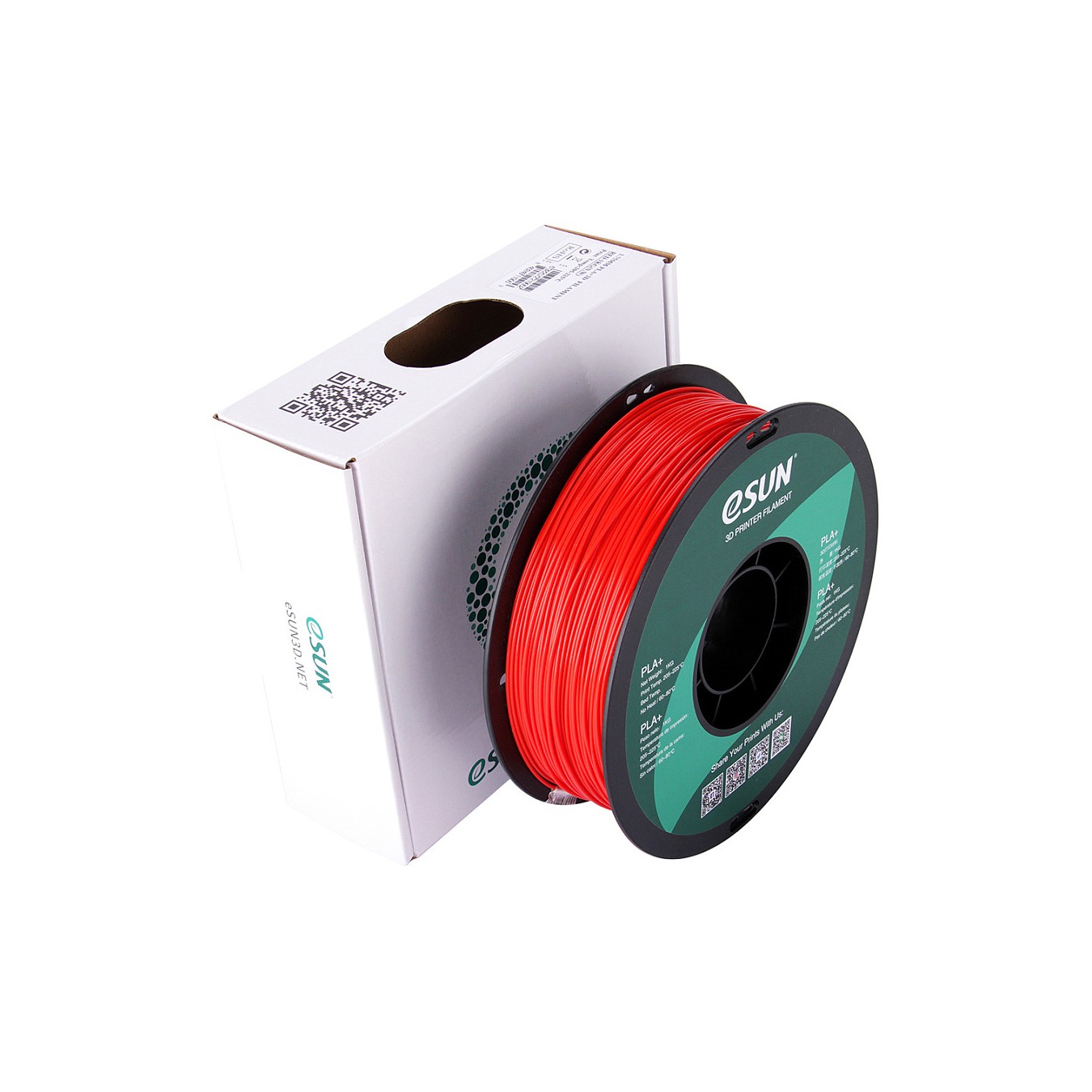 Buy PLA+ 1.75mm RED 1kg in Cyprus, Nicosia, Limassol, Larnaka, Pafos