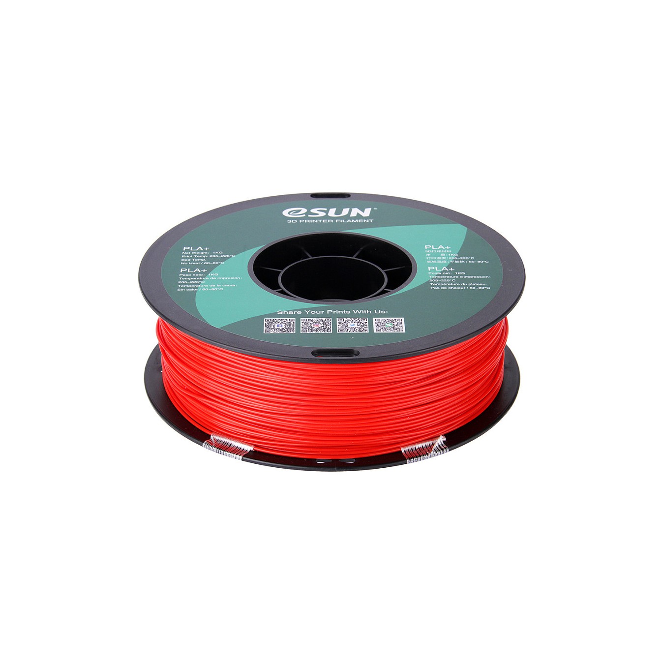 Buy PLA+ 1.75mm RED 1kg in Cyprus, Nicosia, Limassol, Larnaka, Pafos