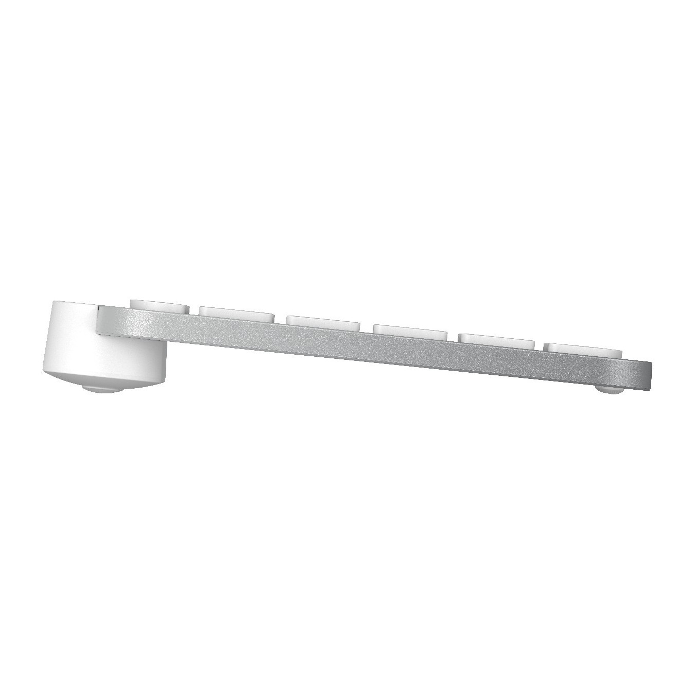 Logitech MX Keys Mini - Compact Wireless QWERTZ Keyboard - Pale Gray, LED Backlight, Bluetooth & Logi Bolt
