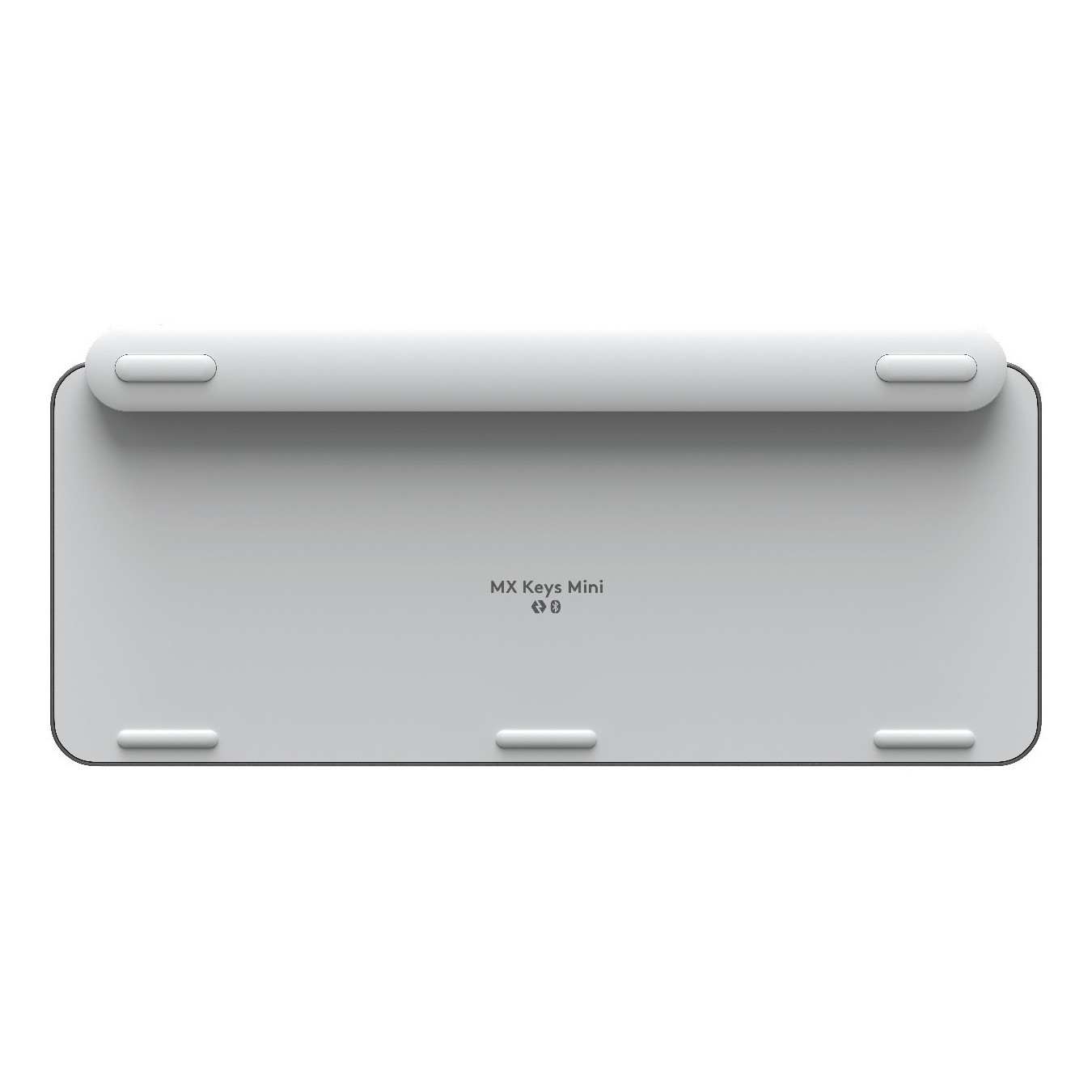 Logitech MX Keys Mini - Compact Wireless QWERTZ Keyboard - Pale Gray, LED Backlight, Bluetooth & Logi Bolt