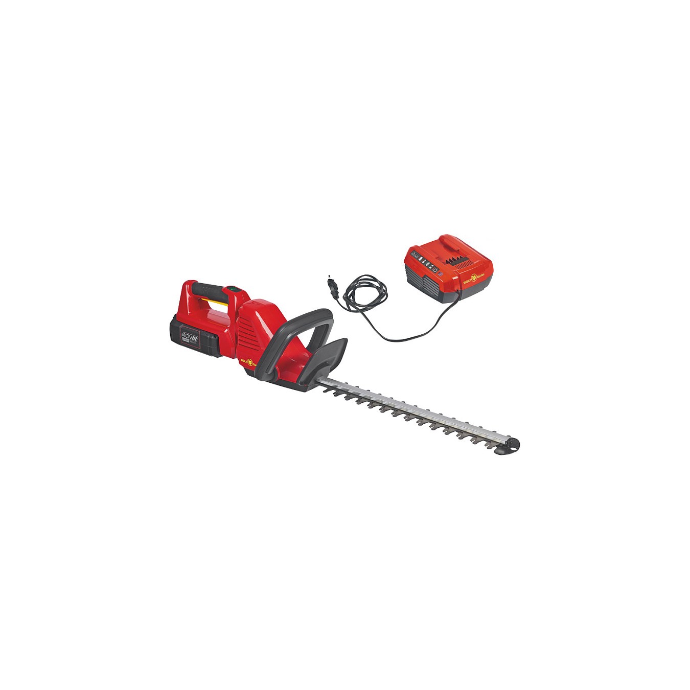 Buy WOLF-Garten Akku-Heckenschere LYCOS 40 600 H Set. 40 Volt (rot schwarz. Li-Ion Akku 2.5 Ah) in Cyprus, Nicosia, Limassol, La