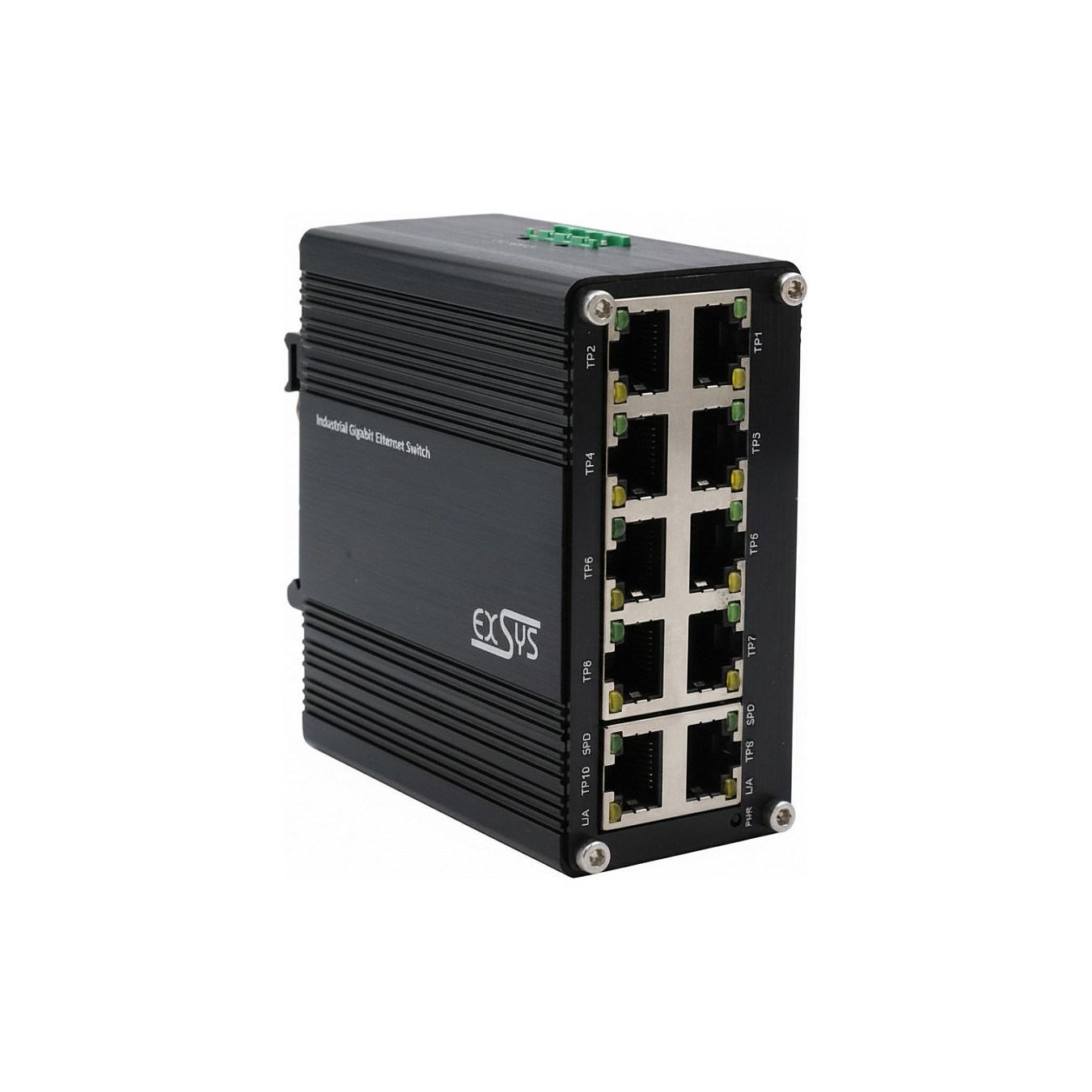 Buy EXSYS EX-62025 10-Port Industrie Ethernet Switch in Cyprus, Nicosia, Limassol, Larnaka, Pafos