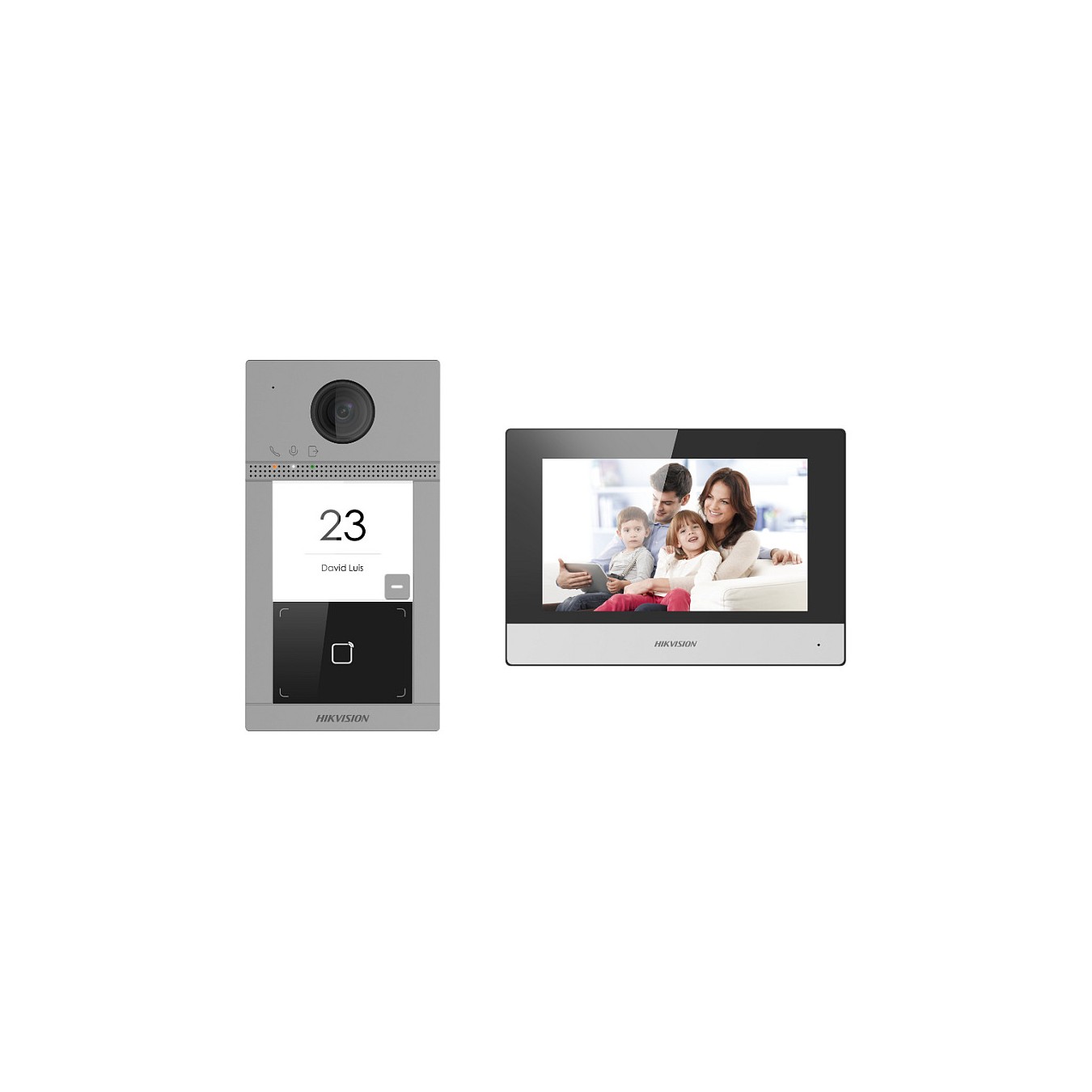 Buy HikVision Video Intercom DS-KIS604-S(C)(O-STD) Europe BV in Cyprus, Nicosia, Limassol, Larnaka, Pafos