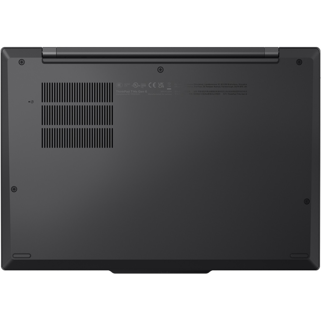 Lenovo ThinkPad T14s Gen 6 - 225U - Black, 14" WUXGA 500cd/m², Intel Core Ultra 5, 16GB, 512GB SSD, Windows 11 Pro