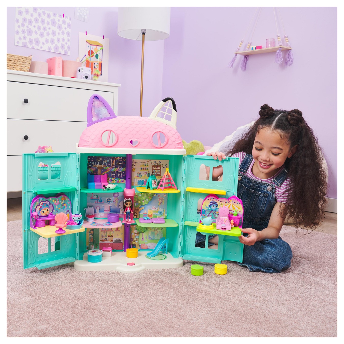Buy Spinmaster Gabby's Dollhouse Deluxe Room Spielset - Fest-Raum mit Ktzchen Narwal in Cyprus, Nicosia, Limassol, Larnaka, Pafo