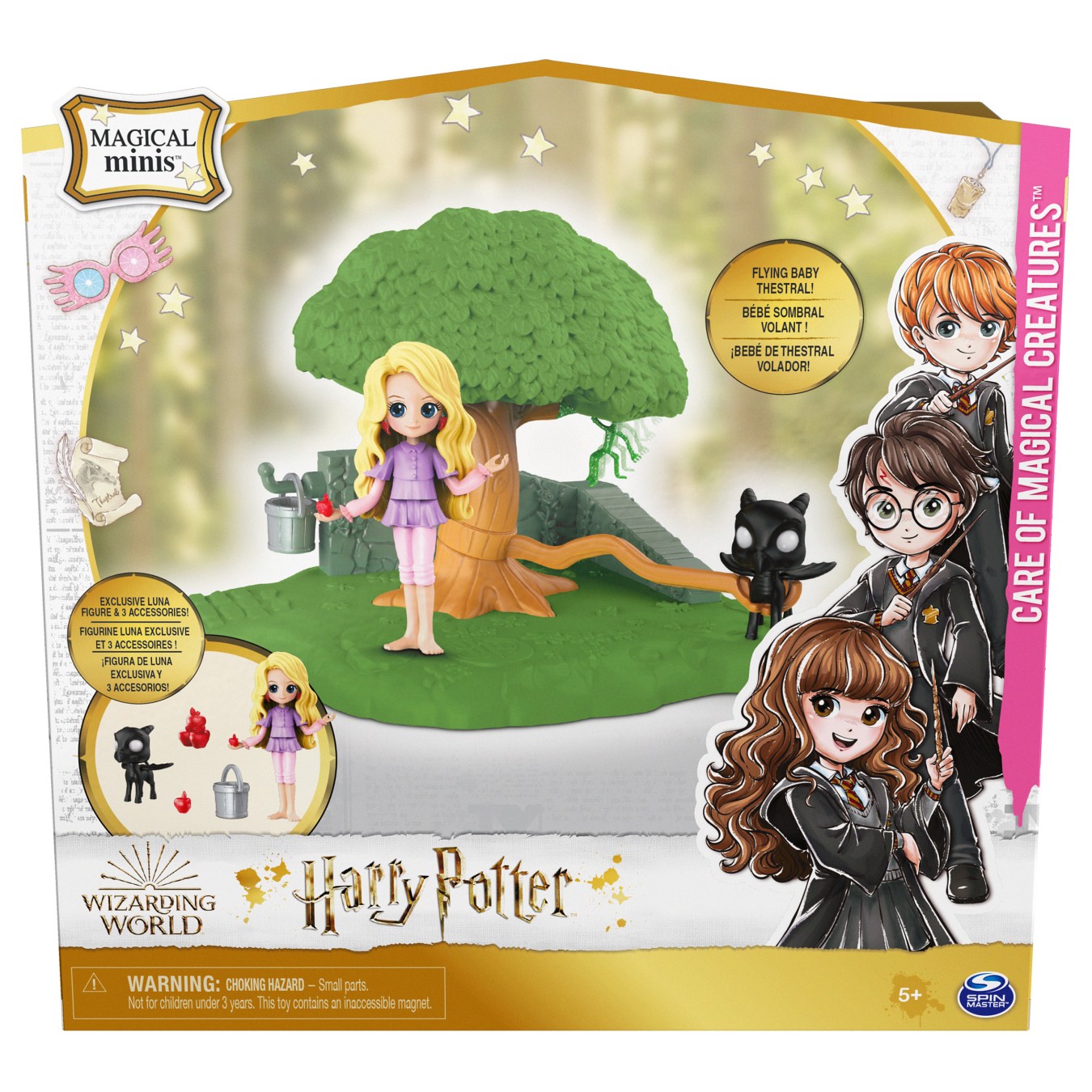 Buy Spinmaster Wizarding World Harry Potter - Hogwarts Pflege magischer Geschpfe Spielset (mit exklusiver Luna Lovegood S... in 