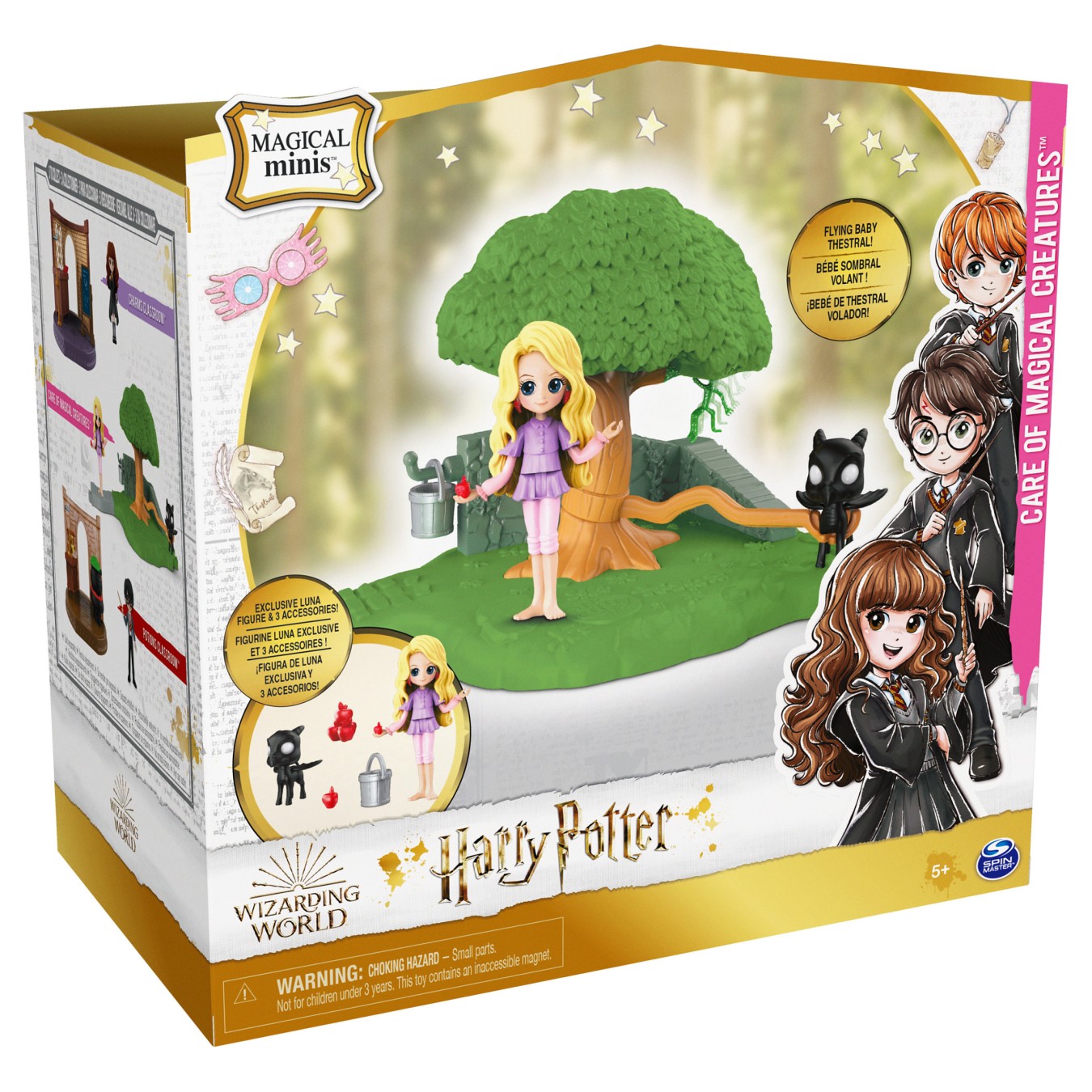 Buy Spinmaster Wizarding World Harry Potter - Hogwarts Pflege magischer Geschpfe Spielset (mit exklusiver Luna Lovegood S... in 