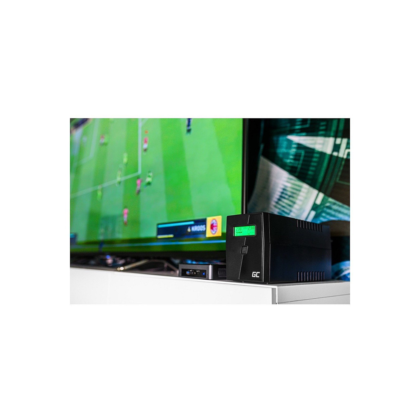Buy Green Cell 800VA 480W Überspannungsschutz 230V in Cyprus, Nicosia, Limassol, Larnaka, Pafos
