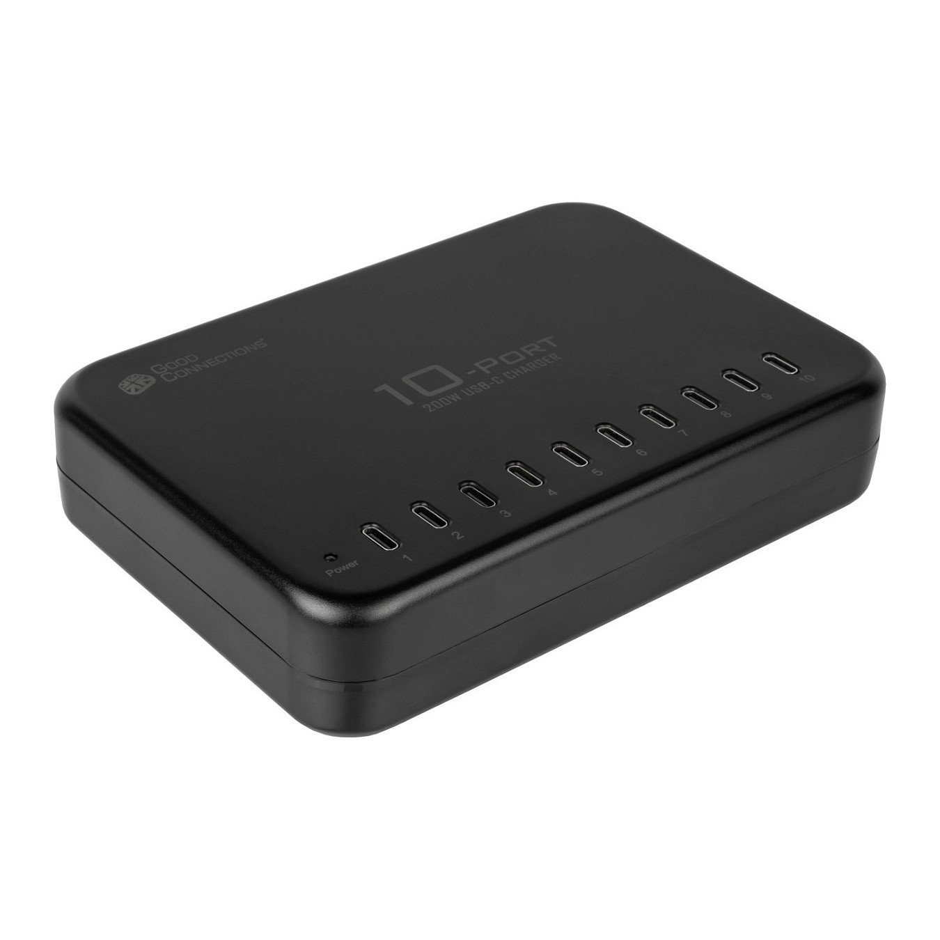 Buy GoodConnections USB Desktop Schnellladestation 200W 10-Port USB-C Schwarz in Cyprus, Nicosia, Limassol, Larnaka, Pafos
